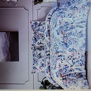 Tribeca Living floral multicolor King/Cal King duvet cover 300 TC New